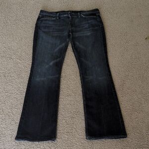 7 For All Man Kind Flynt Low rise Boot cut Jeans